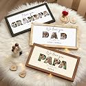 vinatimes Personalized Mom Birthday Gifts from Daughter Son, Photo Decorative Sign Mothers Day Presents for Moms, Grandma, Nana, Best Mom Ever Gifts, Family Picture Frame for Table, Wall