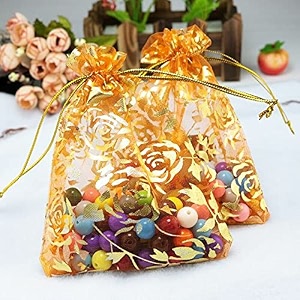 vinayaka mart potli bags for return gifts 3x4 inches 8x10 cms 25 pcs