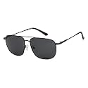 VINCENT CHASE EYEWEAR By Lenskart | Full Rim Square Stylish Sunglasses | Polarized And 100% UV Protected | Men & Women | Medium | Vc S13116