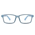 Vincent Chase Lenskart Junior For Kids Age 8-12 yrs | Zero Power Bluecut & Antiglare Computer Eyeglasses For Eye Protection And Strain | Rectangle | LKJ E10036CE