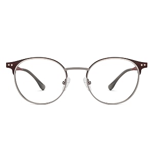 vincent chase eyewear zero power bluecut amp antiglare computer eyeglasses for eye protection and strain  full rim round  men amp women  large  vc e14966