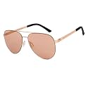 Vincent Chase By Lenskart | Full Rim Pilot | Indoor Glasses | 100% UV Protected | For Men &amp; Women | Large | VC S17423