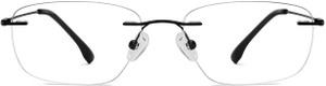 vincent chase rimless rectangle frame