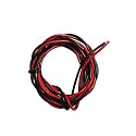 Vincentvolt Made in India 5 Meter Red and Black PVC Insulated Copper wire