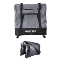 Vincita Sightseer 4.0 Soft Transport Bag for Brompton Folding Bicycle - with Garment Bag, Four Detachable Wheels and Shoulder Strap Brompton Bike Bag Lightweight Solution for Air Traveling