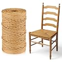Vincreem 1 Pcs 5/32 Inch x 400ft Fiber Rush Kraft Seating Kit Brown