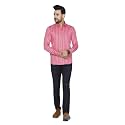 Pure Cotton Solid Slim Fit Semi Casual