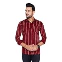 Pure Cotton Solid Slim Fit Semi Casual