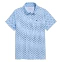Vineyard Vines Boys' Printed Sankaty Polo