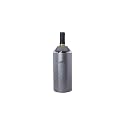 Vinglacé Wine Bottle Chiller- Portable Champagne Insulator- Stainless Steel Wine Cooler Sleeve - Keeps Wine Cold (Graphite)