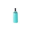 Vinglacé Wine Bottle Chiller- Portable Champagne Insulator- Stainless Steel Wine Cooler Sleeve - Keeps Wine Cold (Black)