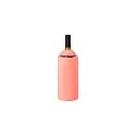 Vinglacé Wine Bottle Chiller- Portable Champagne Insulator- Stainless Steel Wine Cooler Sleeve - Keeps Wine Cold (Coral)
