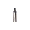 Vinglacé Wine Bottle Chiller- Portable Champagne Insulator- Stainless Steel Wine Cooler Sleeve - Keeps Wine Cold (Stainless Steel)