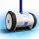 VINGLI Suction-Side Pool Cleaner, Wall-Climbing Vacuum - Blue&White