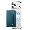 Vinich for MagSafe Wallet Magnetic RFID Blocking Card Holder, Vintage Green