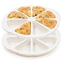 Vinino 2-Pack Silicone Scone Pan, 8-Cavity Scone Mold with Reinforce Frame