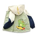 Vinmin Little Boys Hooded Jacket Lightweight Cartoon Cute Spring Fall Coat