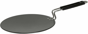vinod black pearl hard anodised roti paratha  phulka tawa 30 cm diameter hard anodised