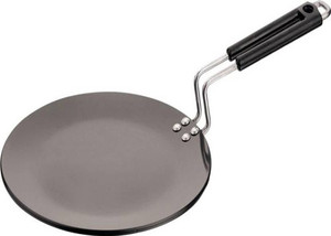 vinod black pearl tawa tawa 26 cm diameter hard anodised induction bottom
