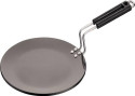 VINOD Black Pearl Tawa Tawa 26 cm diameter (Hard Anodised, Induction Bottom)