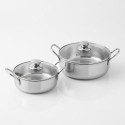 VINOD Stainless Steel Elite Serving Bowls with