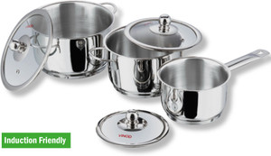 VINOD Stainless Steel Induction Friendly Tuscany 3