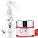 VINR Hair Growth & Lip Care Combo | Rosemary Hair Growth Spray + Vitamin C Lip Balm | Hair Fall Control, Scalp Nourishment & Soft Pink Lips | For Men & Women | Suitable for All Skin Types