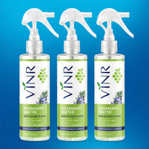 vinr rosemary water for hair growth  hair spray for regrowth  rosemary hair mist 300 ml
