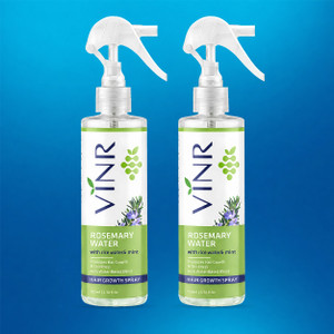 vinr rosemary water hair growth spray  strengthens roots reduces hair fall  200 ml