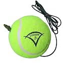 VINSON Hanging Tennis Ball for Cricket Training & Practice, 1.5m Stretchable Rope, Ideal for Indoors & Outdoors, Suitable for Kids, Weight - 90 GMS