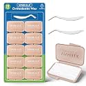 VINSULLA Orthodontic Wax Strips,Pre‑sized Dots,Safe All Ages,10 Packs