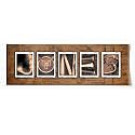 VINTAGE BASEBALL Custom Name Art | Premium Unframed Poster | 30”x10"
