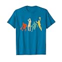 Vintage Basketball Ball Graphic Design Basketball Fan Player T-Shirt