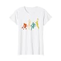 Vintage Basketball Ball Graphic Design Basketball Fan Player T-Shirt