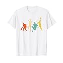 Vintage Basketball Ball Graphic Design Basketball Fan Player T-Shirt