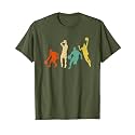 Vintage Basketball Ball Graphic Design Basketball Fan Player T-Shirt