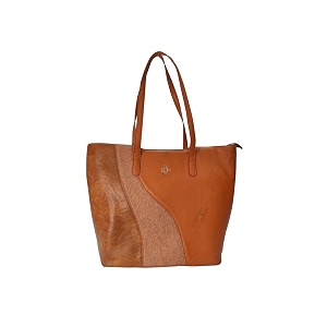 vintage and classy brown leather should bag for women