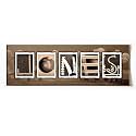 VINTAGE FOOTBALL Custom Name Art | Premium Unframed Poster | 30”x10"