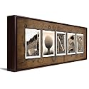 VINTAGE GOLF Custom Name Art | Premium Float Framed Canvas | 18”x6