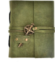 The Vintage Journal Premium Leather A6 Diary Un-ruled 200 Pages