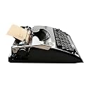 Not Vintage Mechanical Typewriter - Private Collection buyback - Produced in The 1980s, Retro Old-Fashioned Manual Typewriter