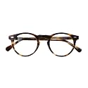 Vintage Round Eyeglasses Unisex Handmade Acetate Circle Rim Glasses