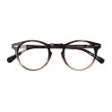 Vintage Round Eyeglasses Unisex Handmade Acetate Circle Rim Glasses