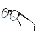 Vintage Round Eyeglasses Unisex Handmade Acetate Circle Rim Glasses