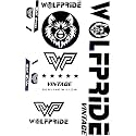 Vintage White Cricket Bat Sticker