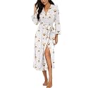 VINTATRE Robes for Women Long Knit Bathrobe XS-4XL