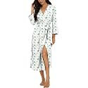 VINTATRE Robes for Women Long Knit Bathrobe XS-4XL