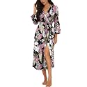 Robes for Women Long Knit Bathrobe XS-4XL