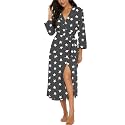 VINTATRE Robes for Women Long Knit Bathrobe XS-4XL