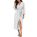 VINTATRE Robes for Women Long Knit Bathrobe XS-4XL